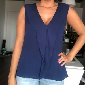 BCBG woven sleeveless top